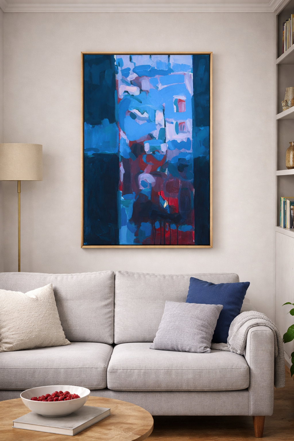 Shinjuku Nights | Mixed Media on canvas.