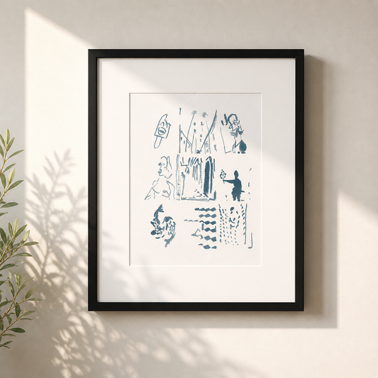 Lisbon | Ink on paper.