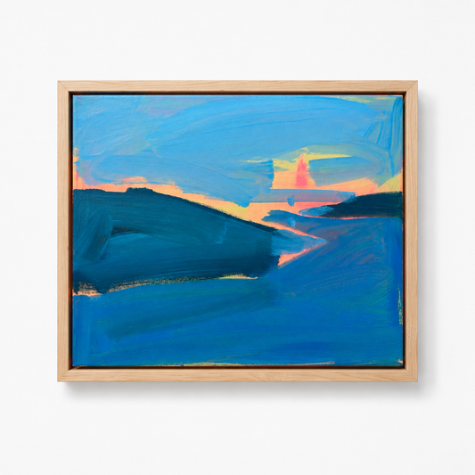 Co Down Coast | Acrylic on canvas. Framed.